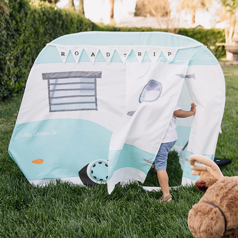 Blue Roadtrip Camper Playhome by Wonder & Wise - Image 3