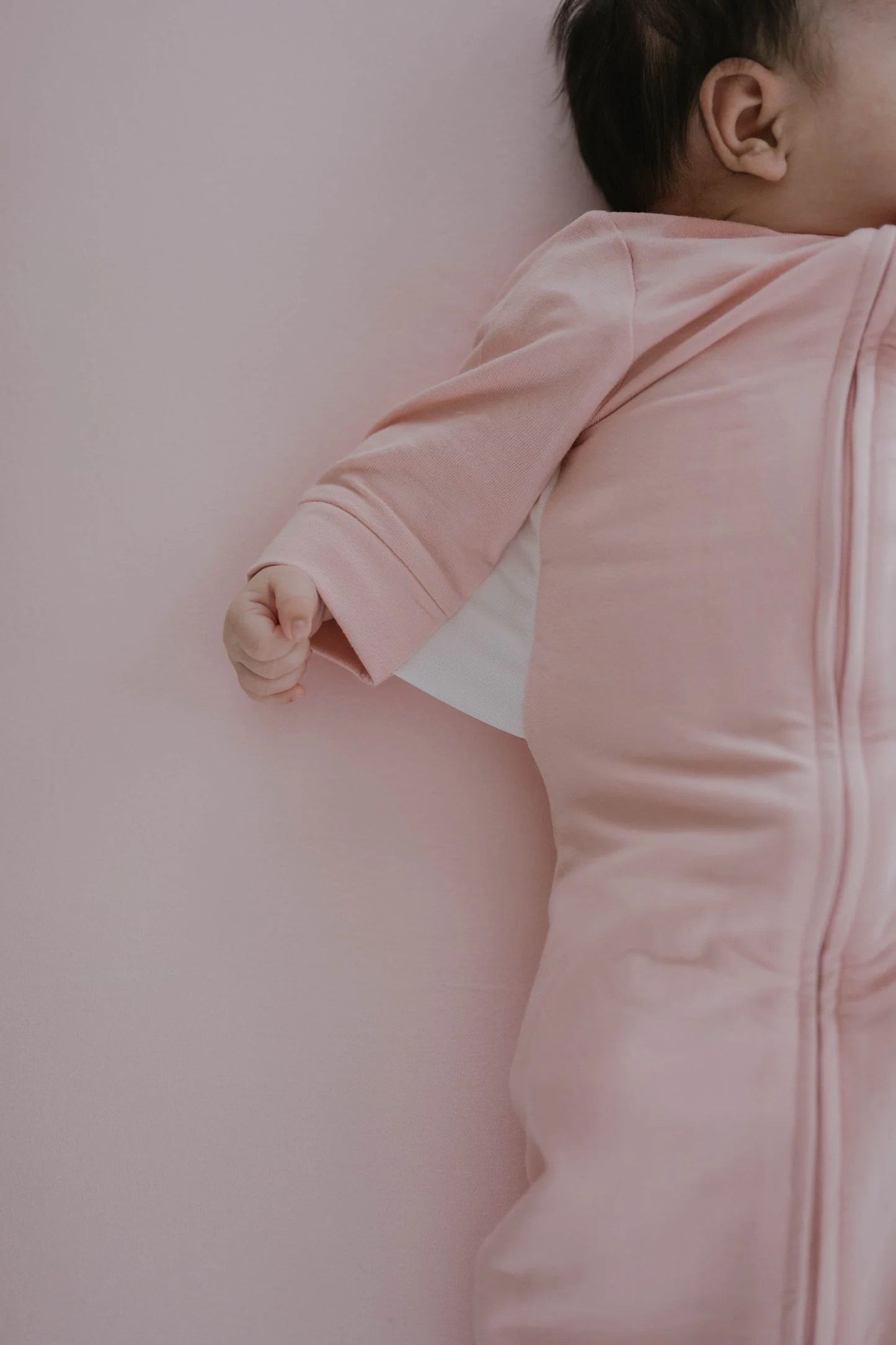 Blushing Pink Swaddle - Medium/Large (12-17 Lbs) by The Butterfly Swaddle - Image 4