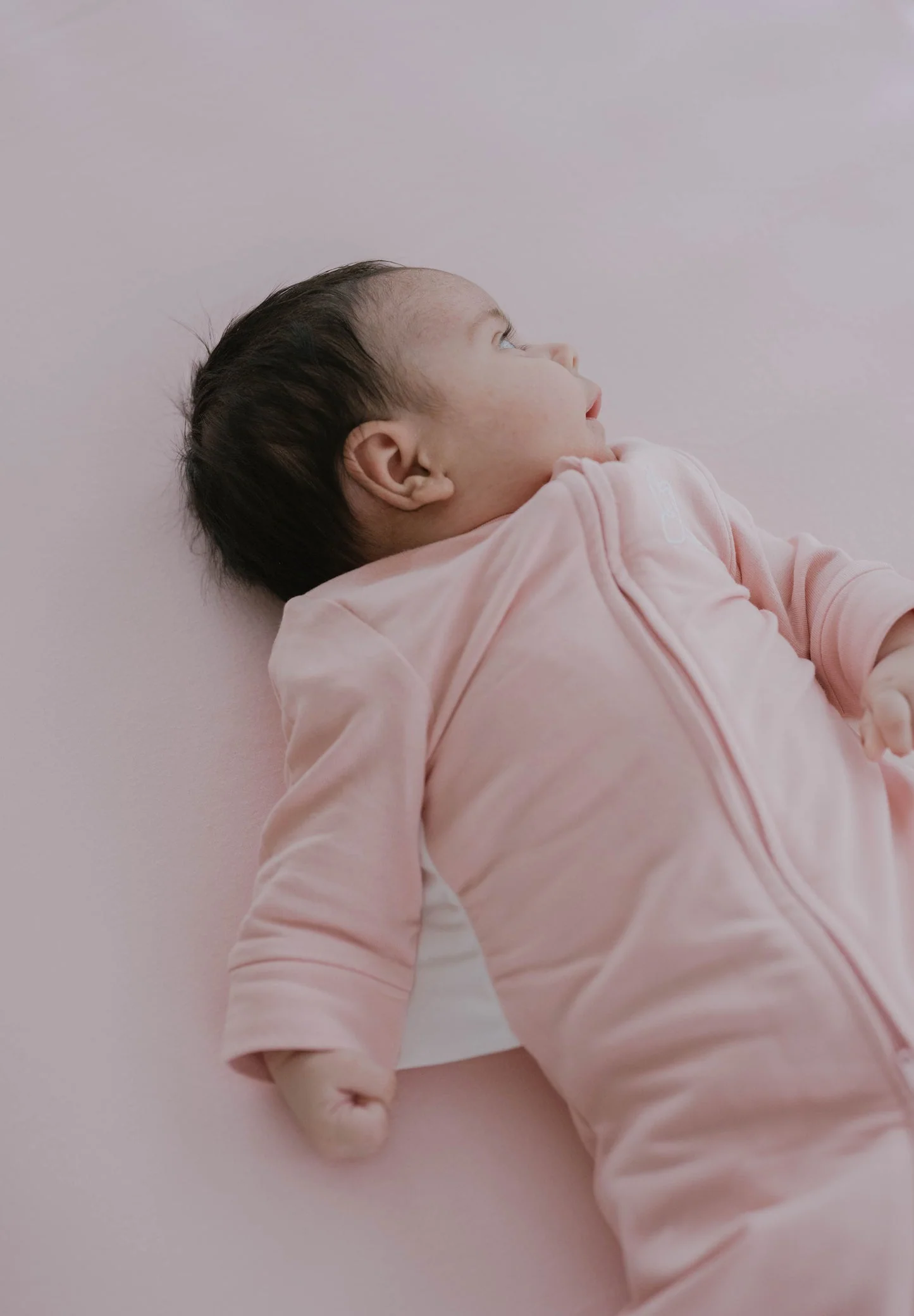 Blushing Pink Swaddle - Medium/Large (12-17 Lbs) by The Butterfly Swaddle - Image 5