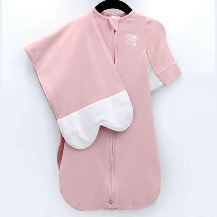 Blushing Pink Swaddle - Small (0-3 M; 7-12 Lbs) by The Butterfly Swaddle - Image 2