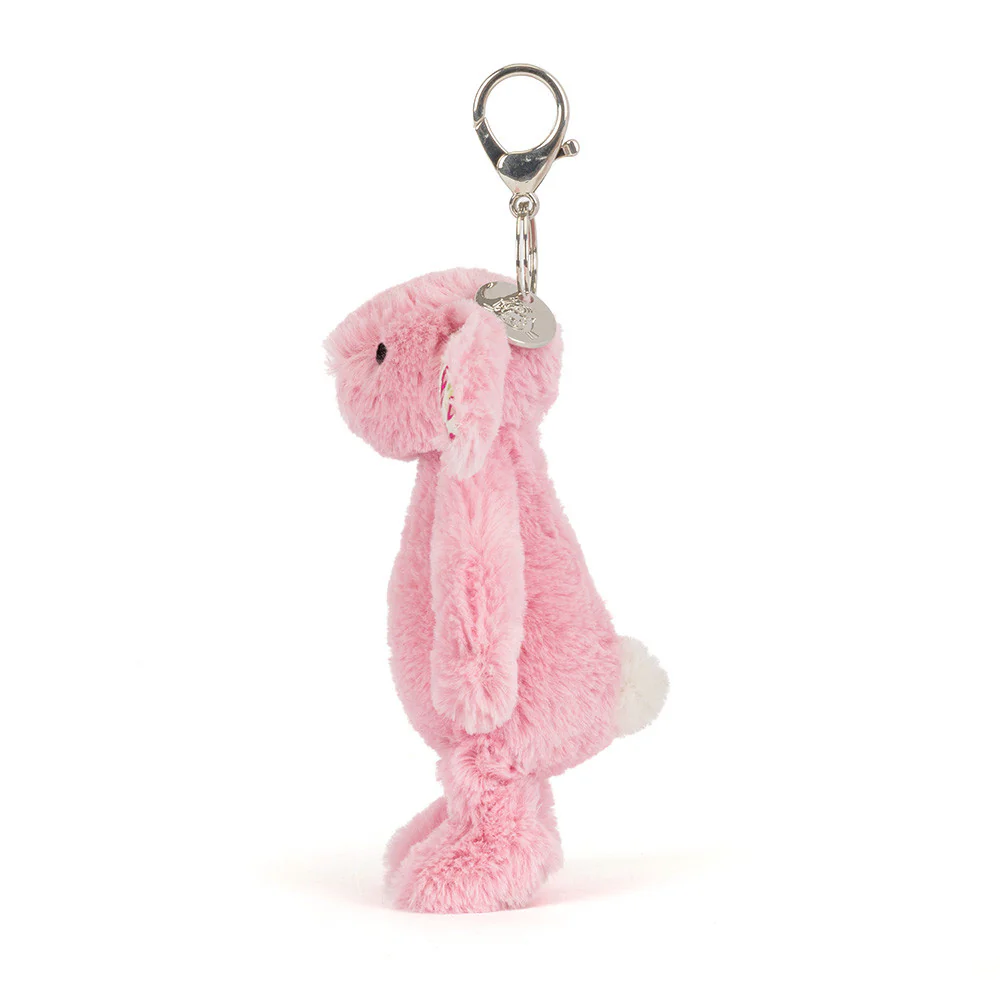 Blushkin Blossom Bunny Bag Charm by Jellycat - Image 3