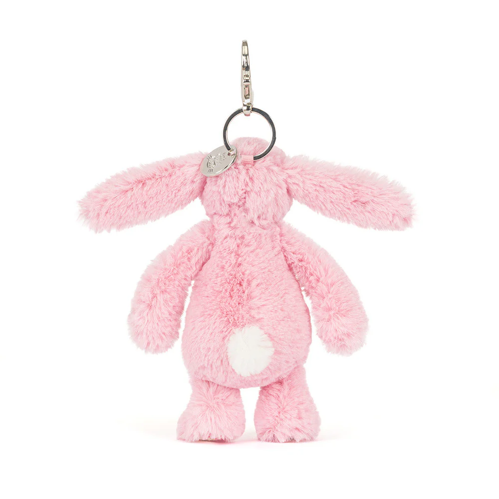 Blushkin Blossom Bunny Bag Charm by Jellycat - Image 4