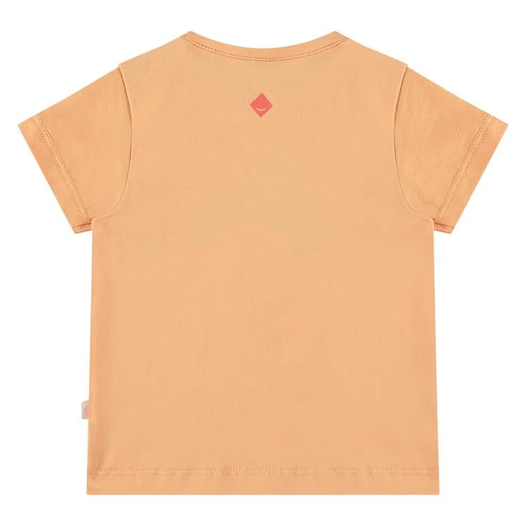 Bonjour Ice Cream Short Sleeve Tee - Cantaloupe by Babyface FINAL SALE - Image 2