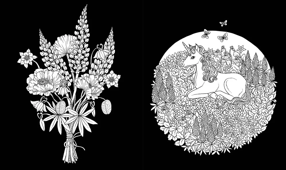 Botanicum: Special Edition Coloring Book - Hardcover - Image 4