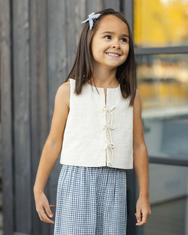 Bows, Set Of 2 - Marine Gingham by Rylee + Cru - Image 24