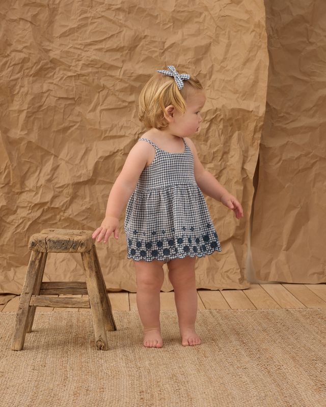 Bows, Set Of 2 - Marine Gingham by Rylee + Cru - Image 6