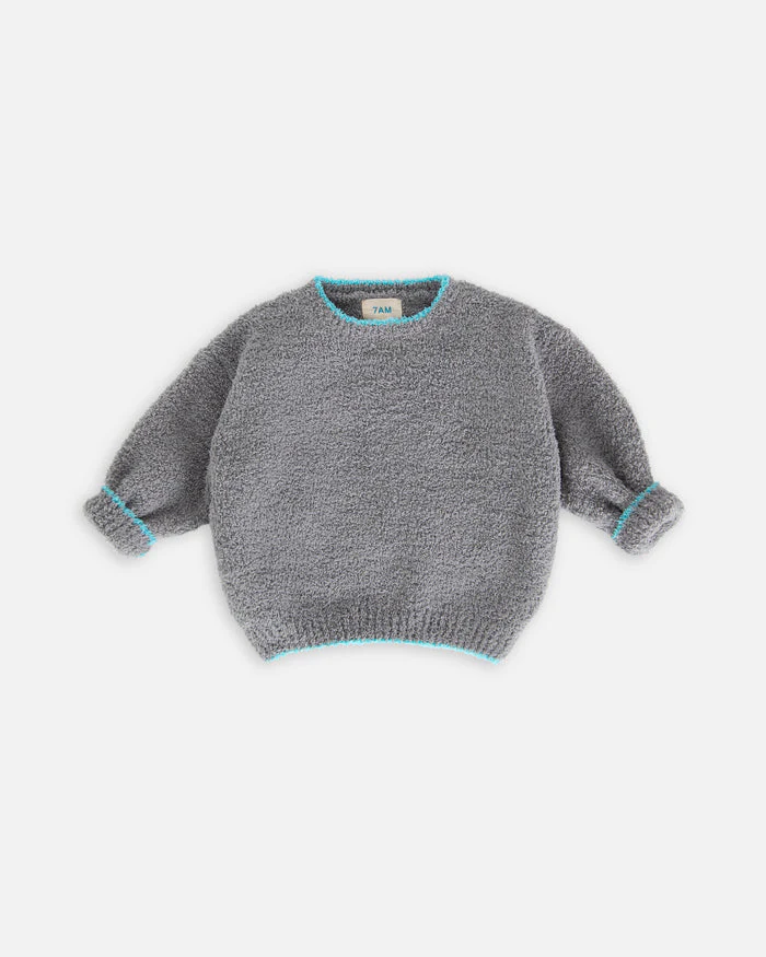 Boxy Sweater - Fuzzy by 7AM Enfant - FINAL SALE - Image 20