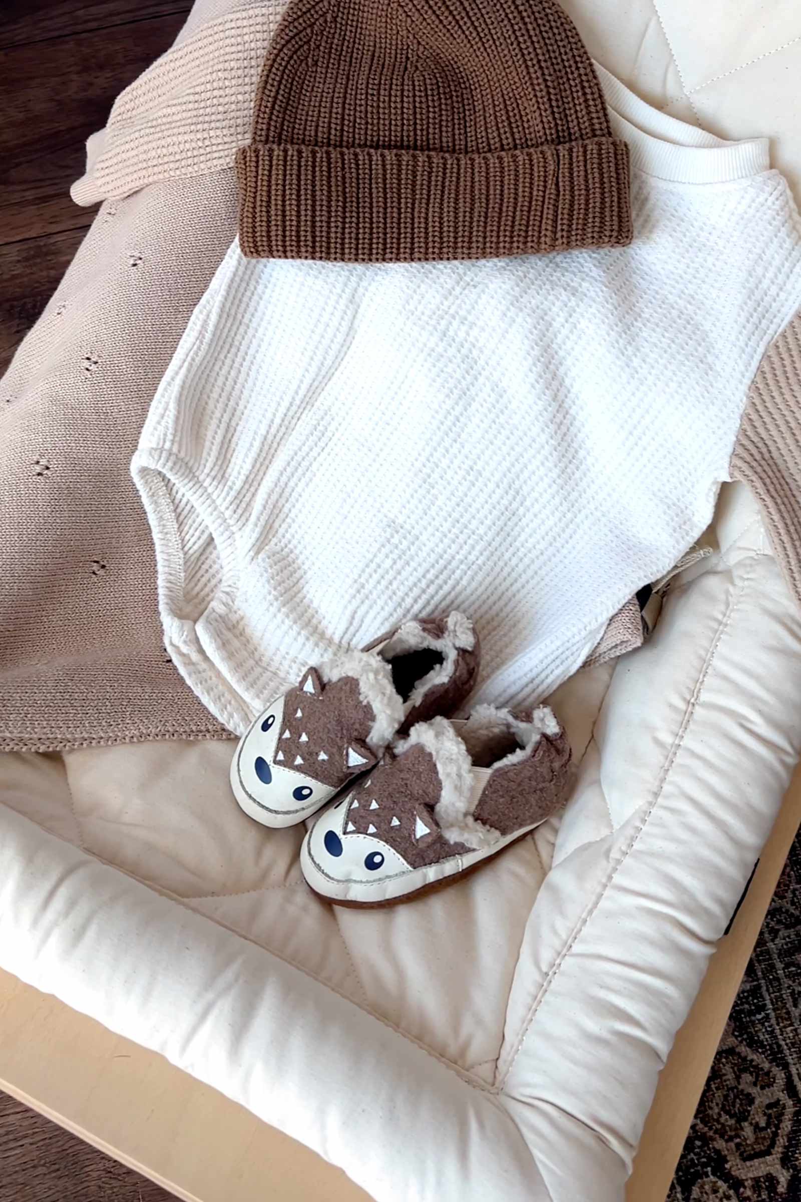 Brave Fox Soft Soles - Camel by Robeez - FINAL SALE - Image 3