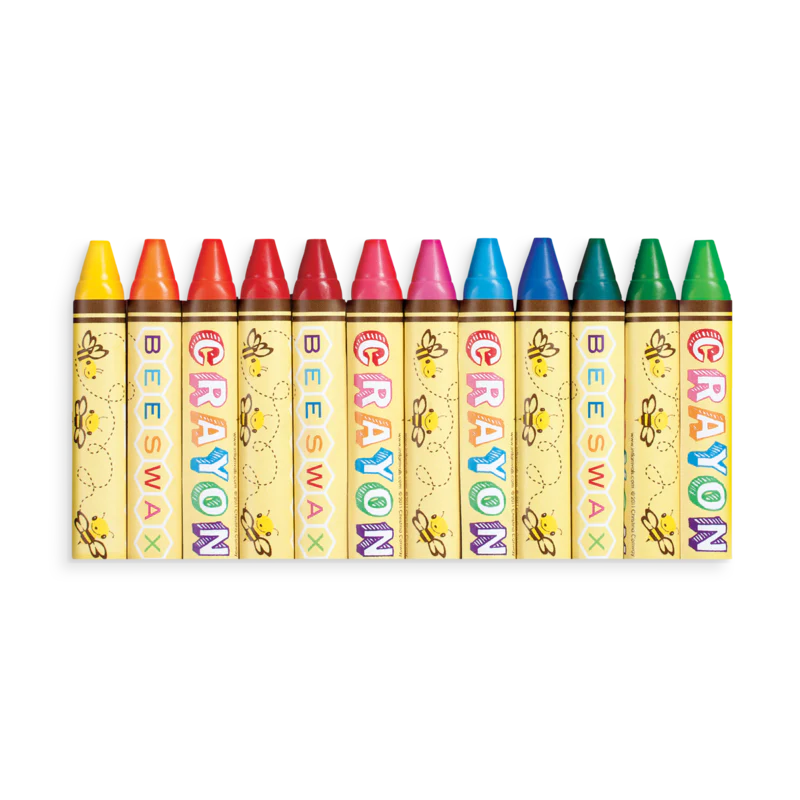 Brilliant Bee Crayons - Set of 12 by OOLY - Image 3