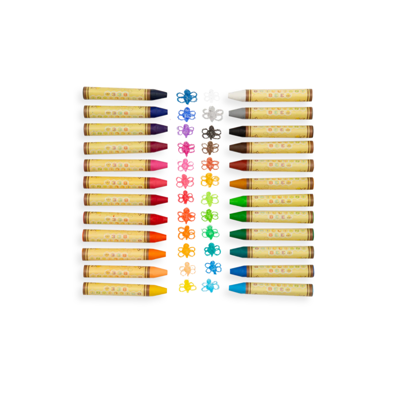Brilliant Bee Crayons - Set of 24 by OOLY - Image 4