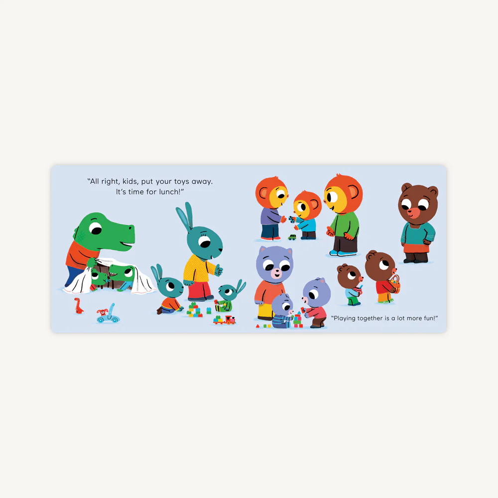 Brothers and Sisters Pull and Play Interactive Board Book - Image 2