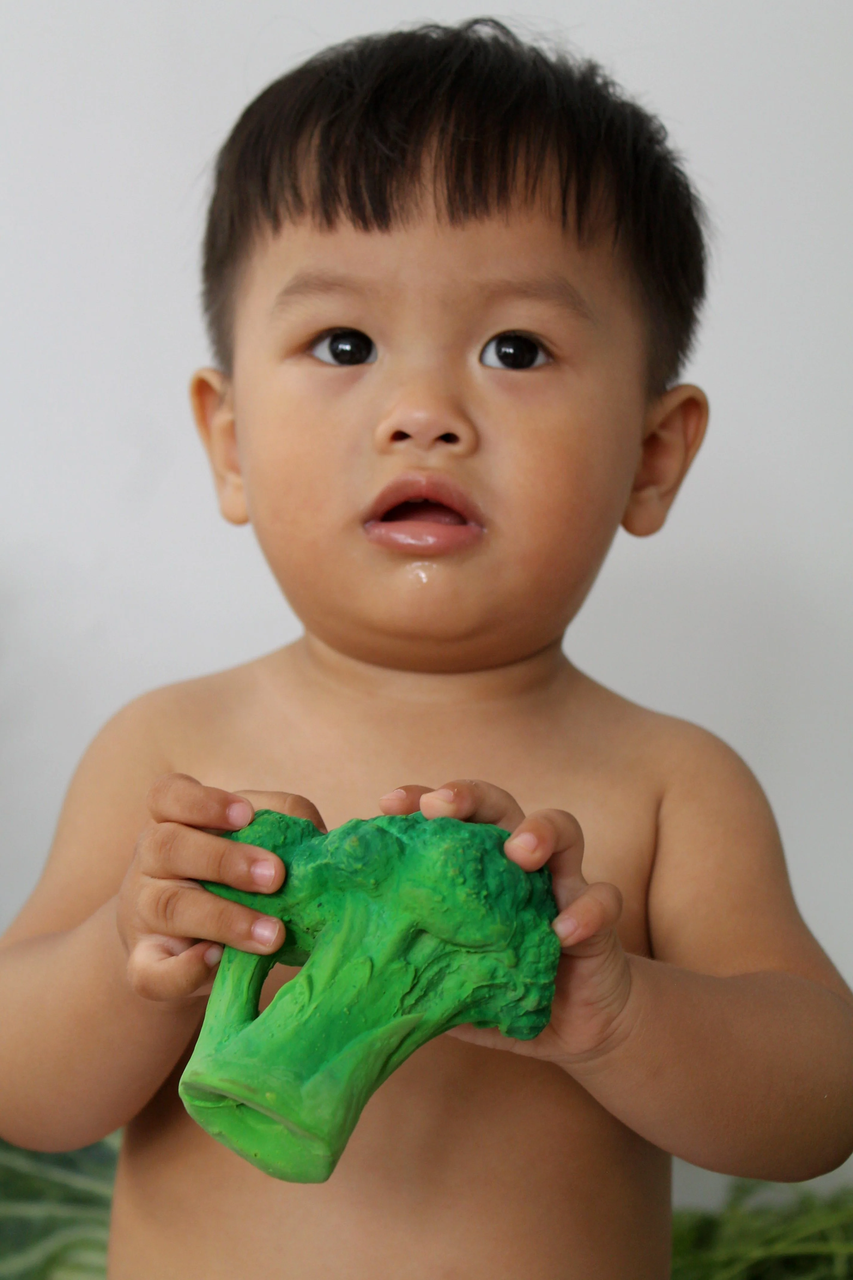 Brucy the Broccoli Teether by Oli & Carol - Image 3