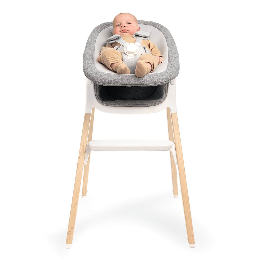 Bryn High Chair + Newborn Rocker Seat by Nuna - Image 3