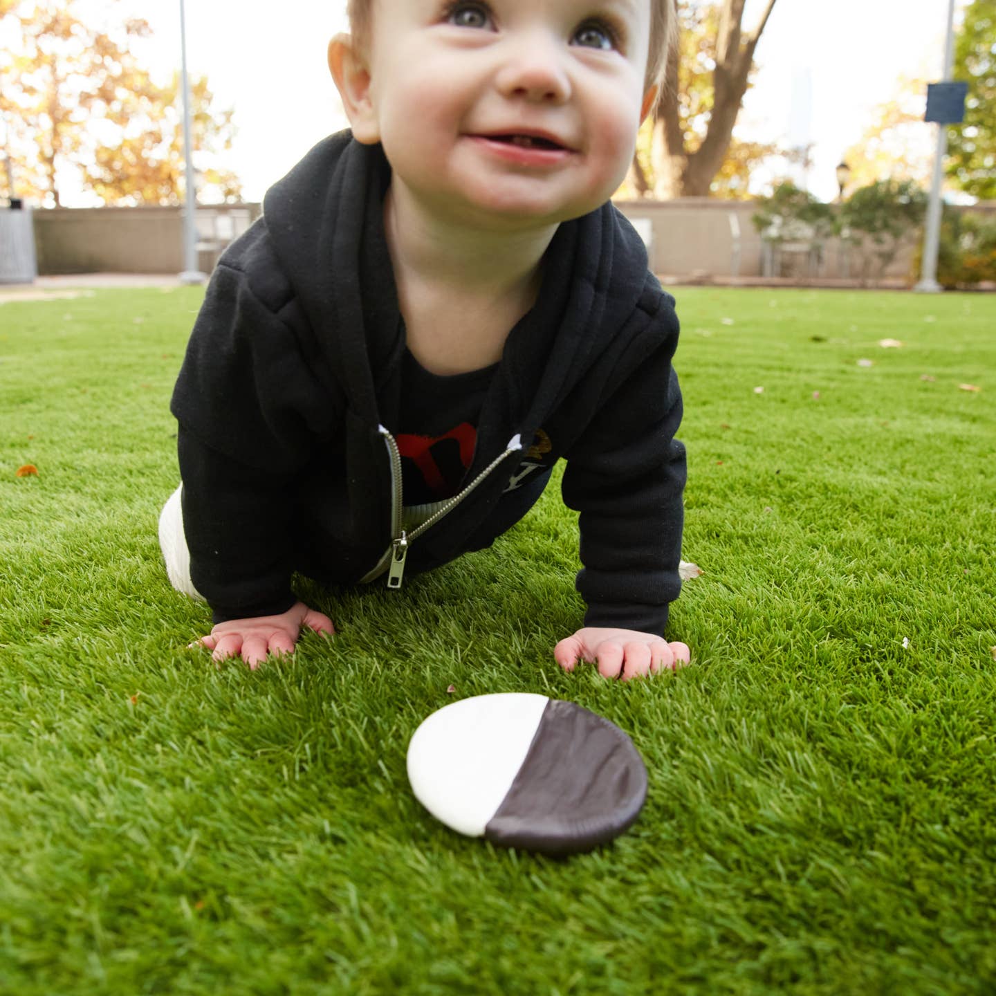 Bubbie's Black & White Cookie Teether by PiccoliNY - Image 3
