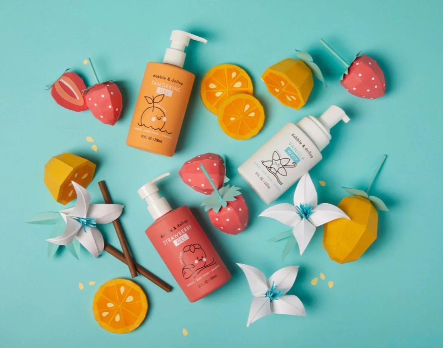 Bubble Box Set of 3: Strawberry, Tangerine + Vanilla by Dabble & Dollop - Image 3