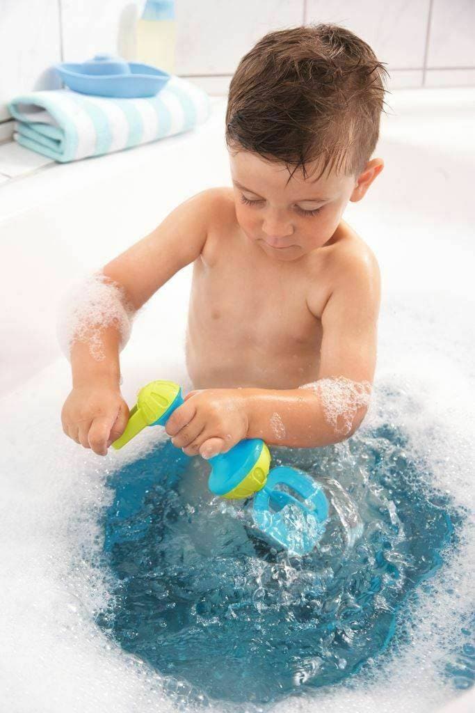 Bubble Bath Whisk - Blue by Haba - Image 3