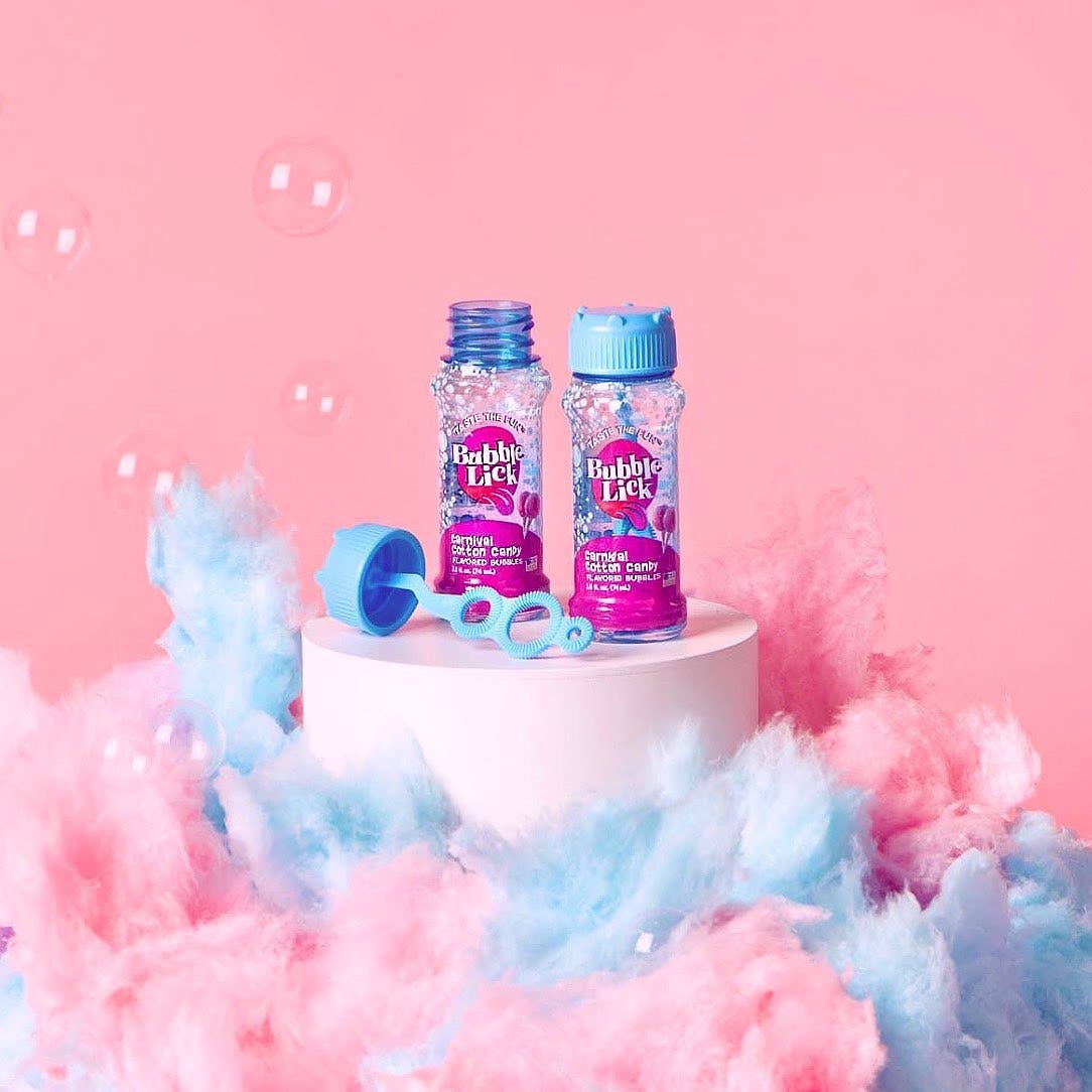 Bubblelick Cotton Candy Bubbles by Toysmith - Image 2