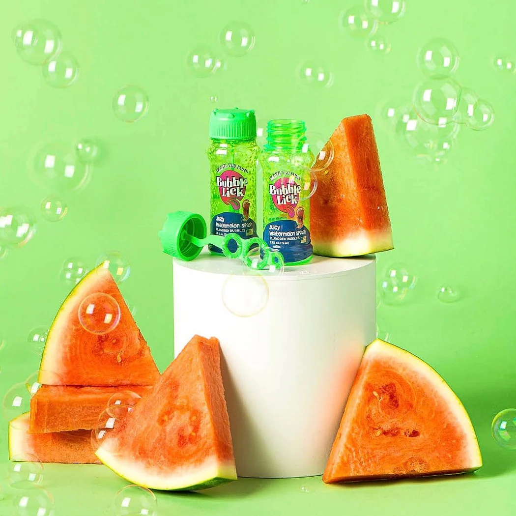 Bubblelick Watermelon Bubbles by Toysmith - Image 2