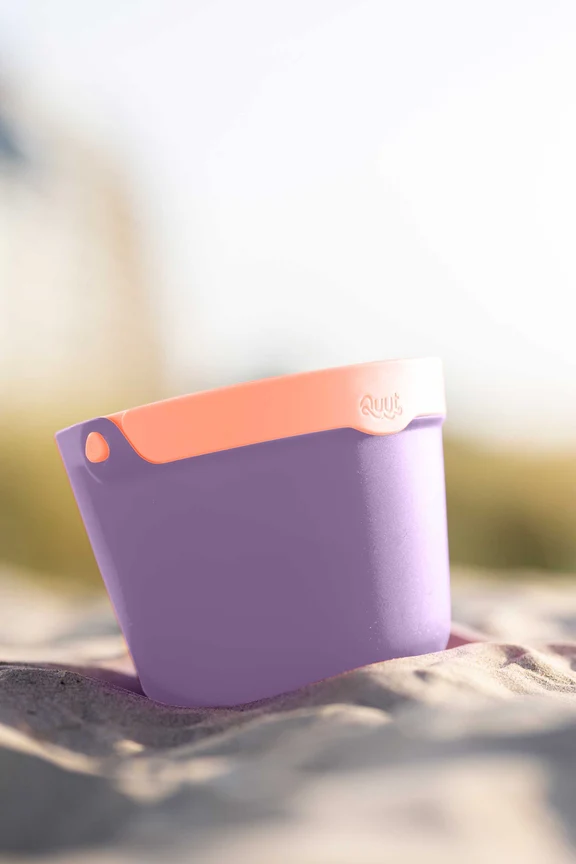 Bucki Beach Bucket and Sand Sifter - Lavender by Quut Toys - Image 2