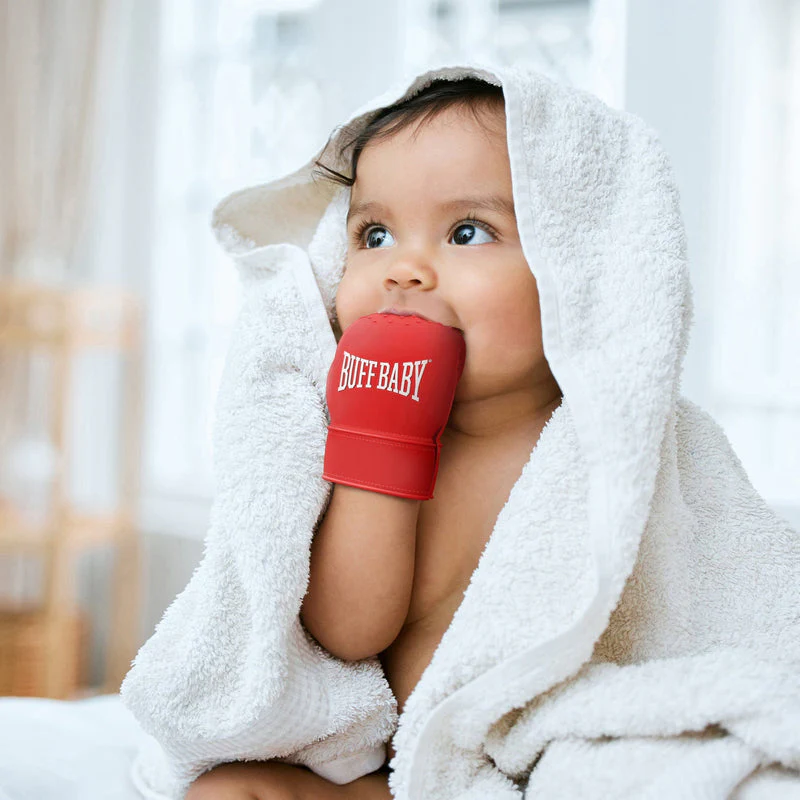 Buff Baby - Boxing Glove Teething Mitt by Fred + Friends - Image 2