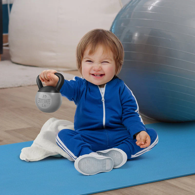 Buff Baby - Kettlebell Rattle by Fred + Friends - Image 3