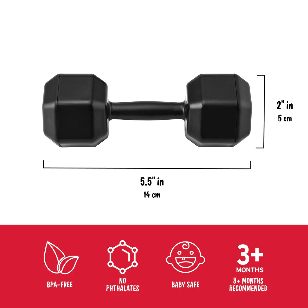 Buff Baby - Dumbbell Rattle by Fred + Friends - Image 6