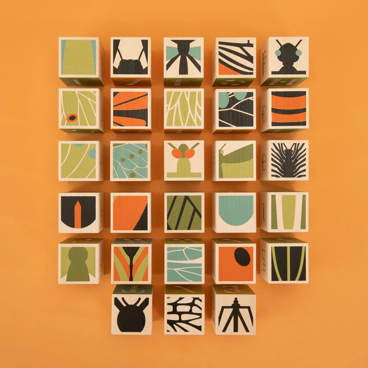 Bug Wooden Blocks by Uncle Goose - Image 2