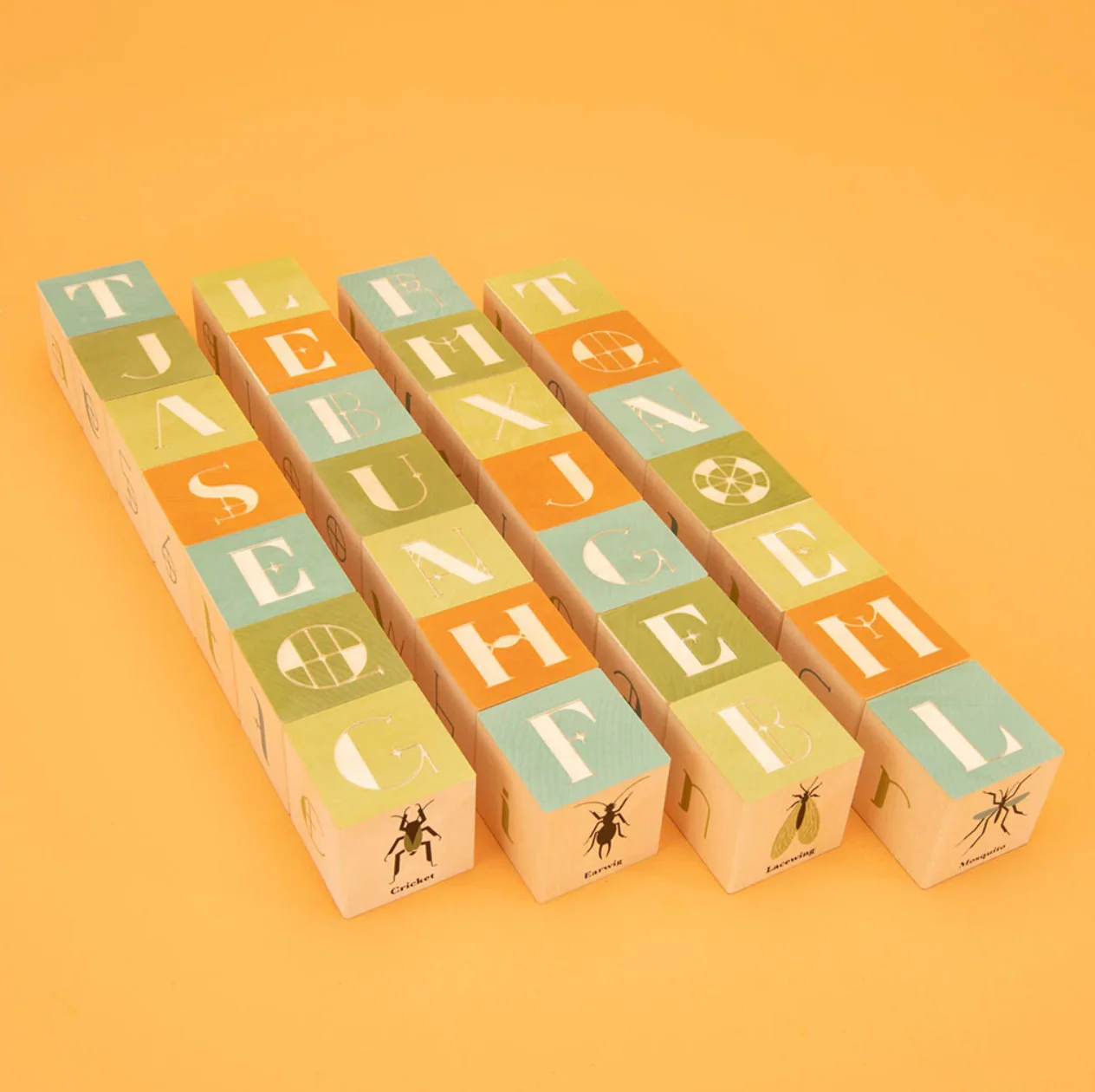 Bug Wooden Blocks by Uncle Goose - Image 4