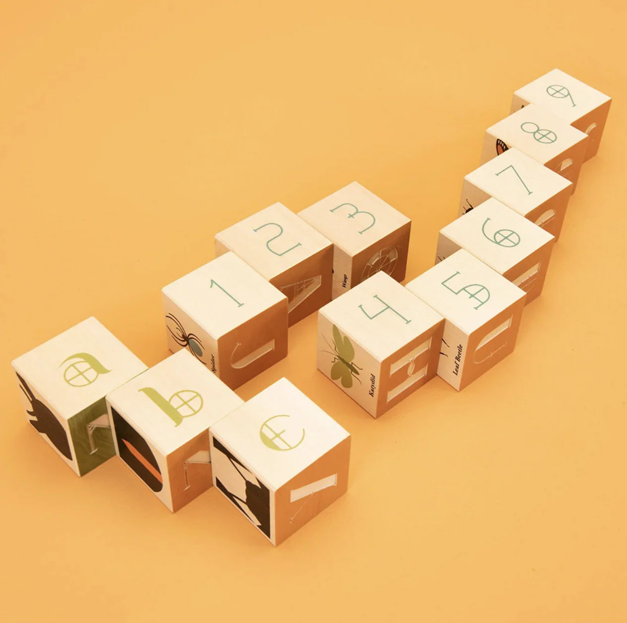 Bug Wooden Blocks by Uncle Goose - Image 5