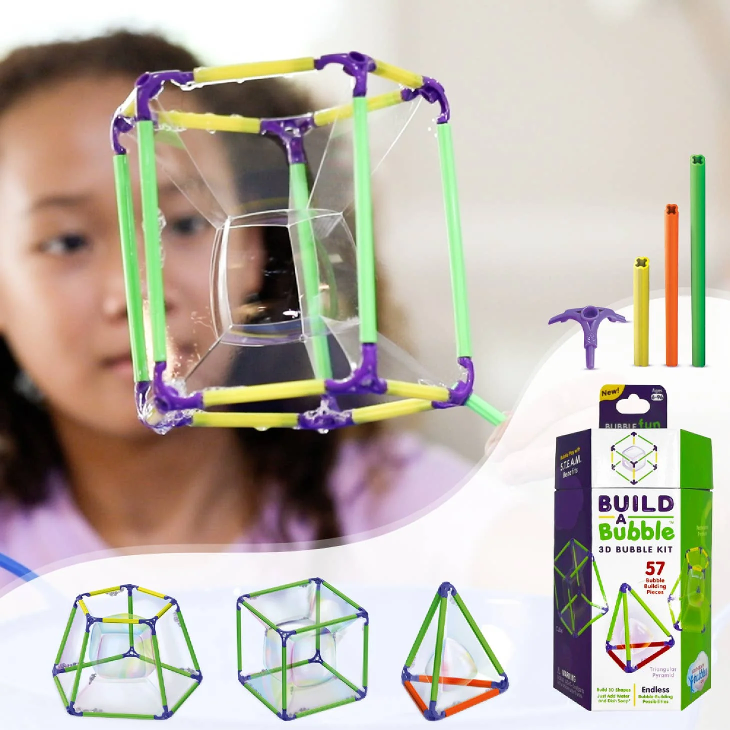 Build-A-Bubble 3D Bubble Maker Kit - Image 2
