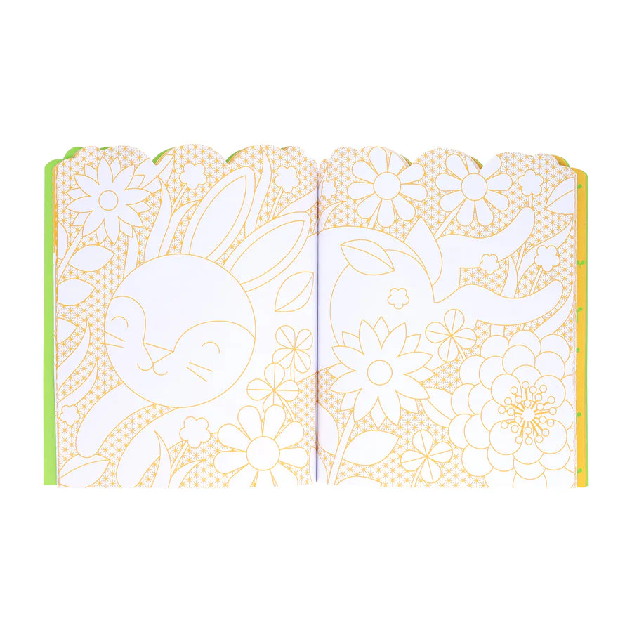 Bunnies Coloring Book and Stickers by Petit Collage - Image 3