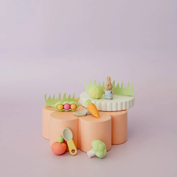 Bunnies in the Garden Eraser Set by Daydream Society - Image 2