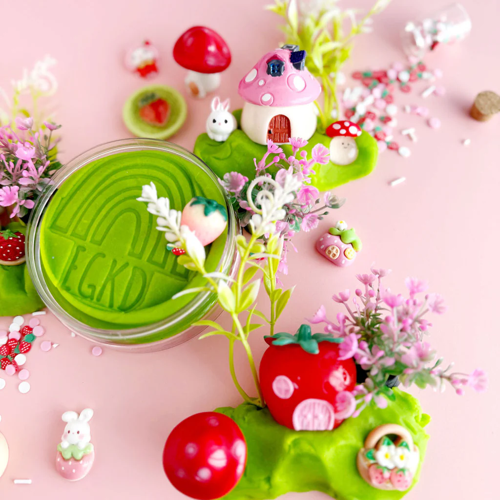 Bunny Berry Village Sensory Play Dough Kit by Earth Grown KidDoughs - Image 4