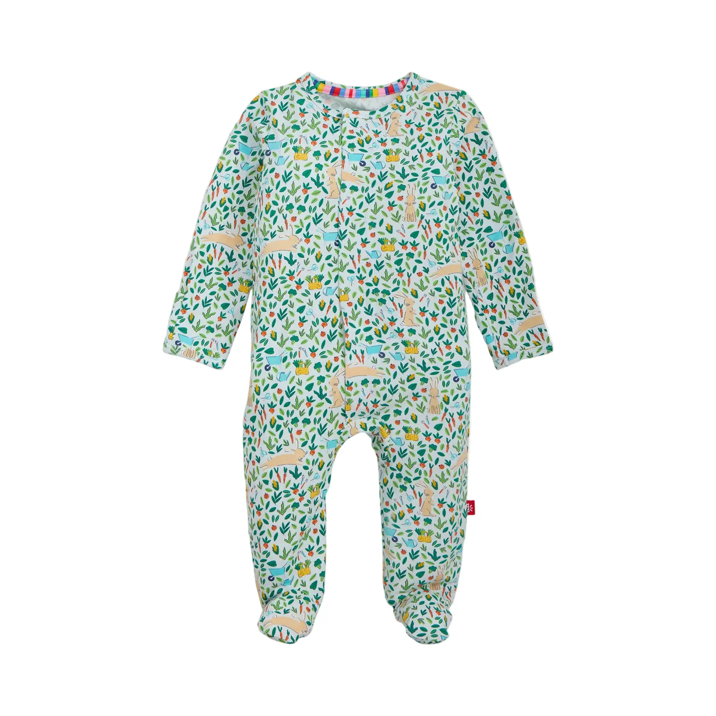 Bunny Garden Modal Magnetic Footie by Magnetic Me - FINAL SALE