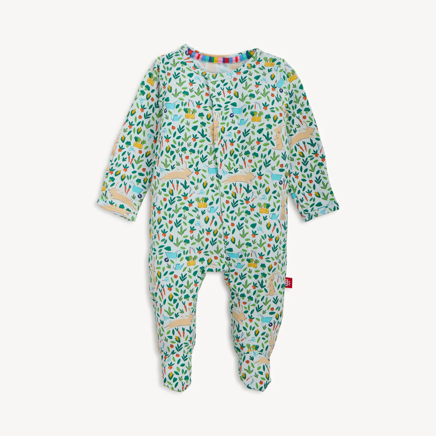Bunny Garden Modal Magnetic Footie by Magnetic Me - FINAL SALE - Image 3