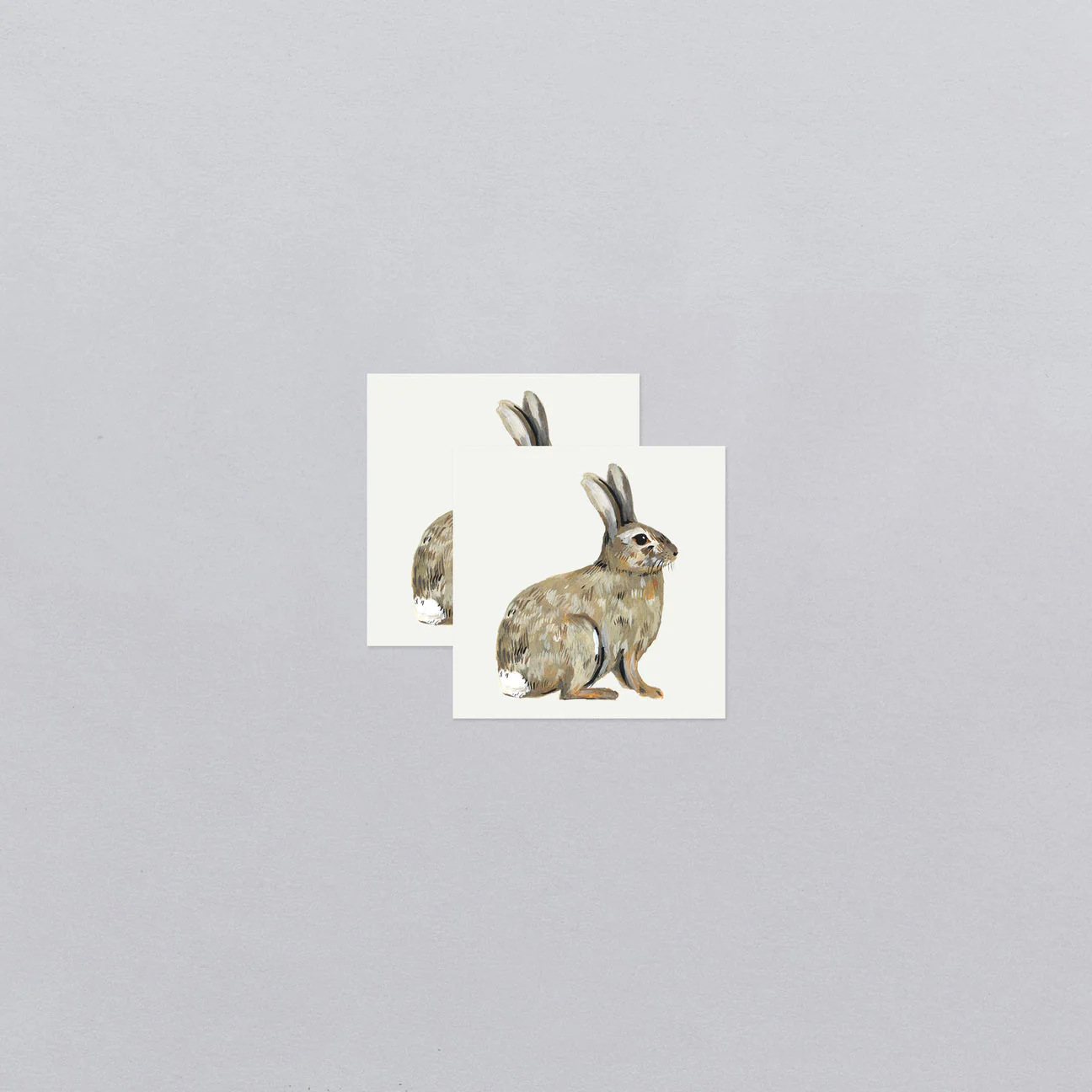 Bunny Rabbit Tattoos - Set of 2 by Tattly - Image 4