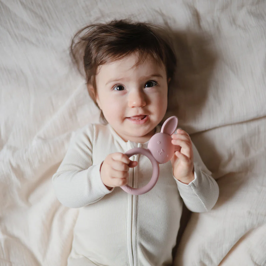 Bunny Teether by Mushie & Co - Image 4