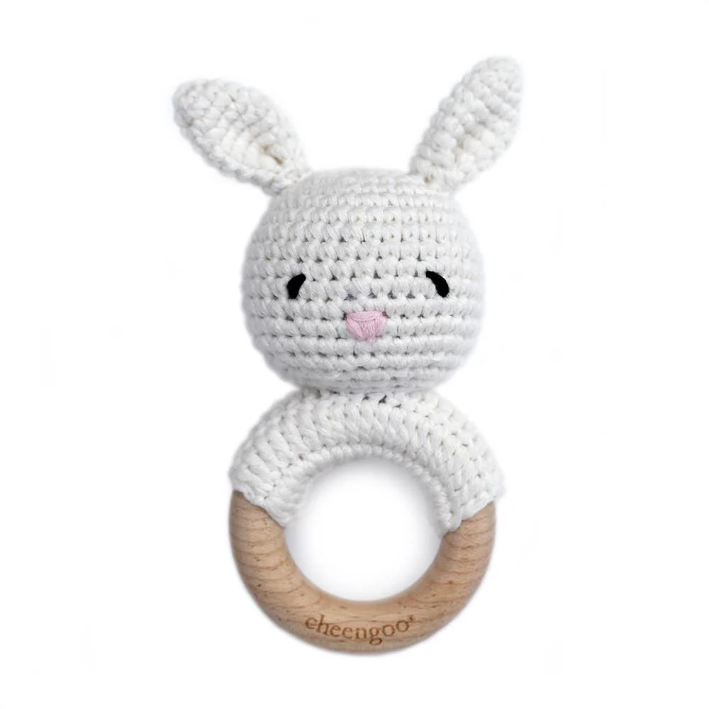 Bunny Teething Rattle by Cheengoo - Image 2