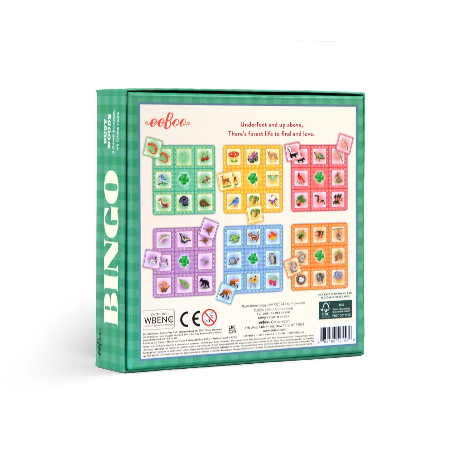 Busy Woods Bingo by Eeboo - Image 4