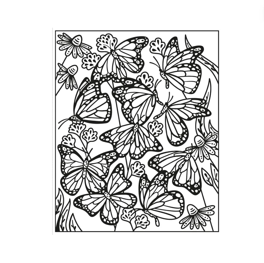 Butterflies Magic Painting Book - Image 3