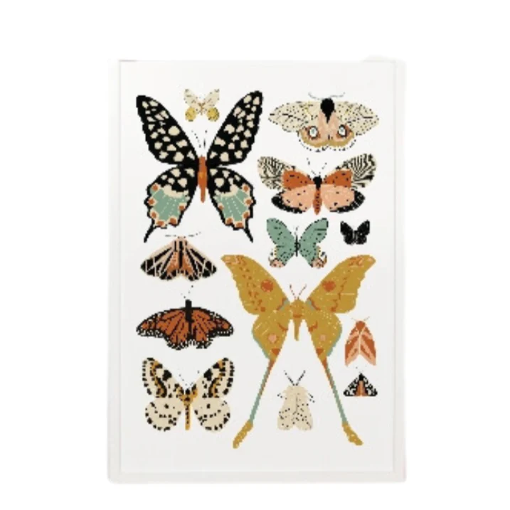Butterfly Collector Portrait Art Print - 11x14 by Clementine Kids