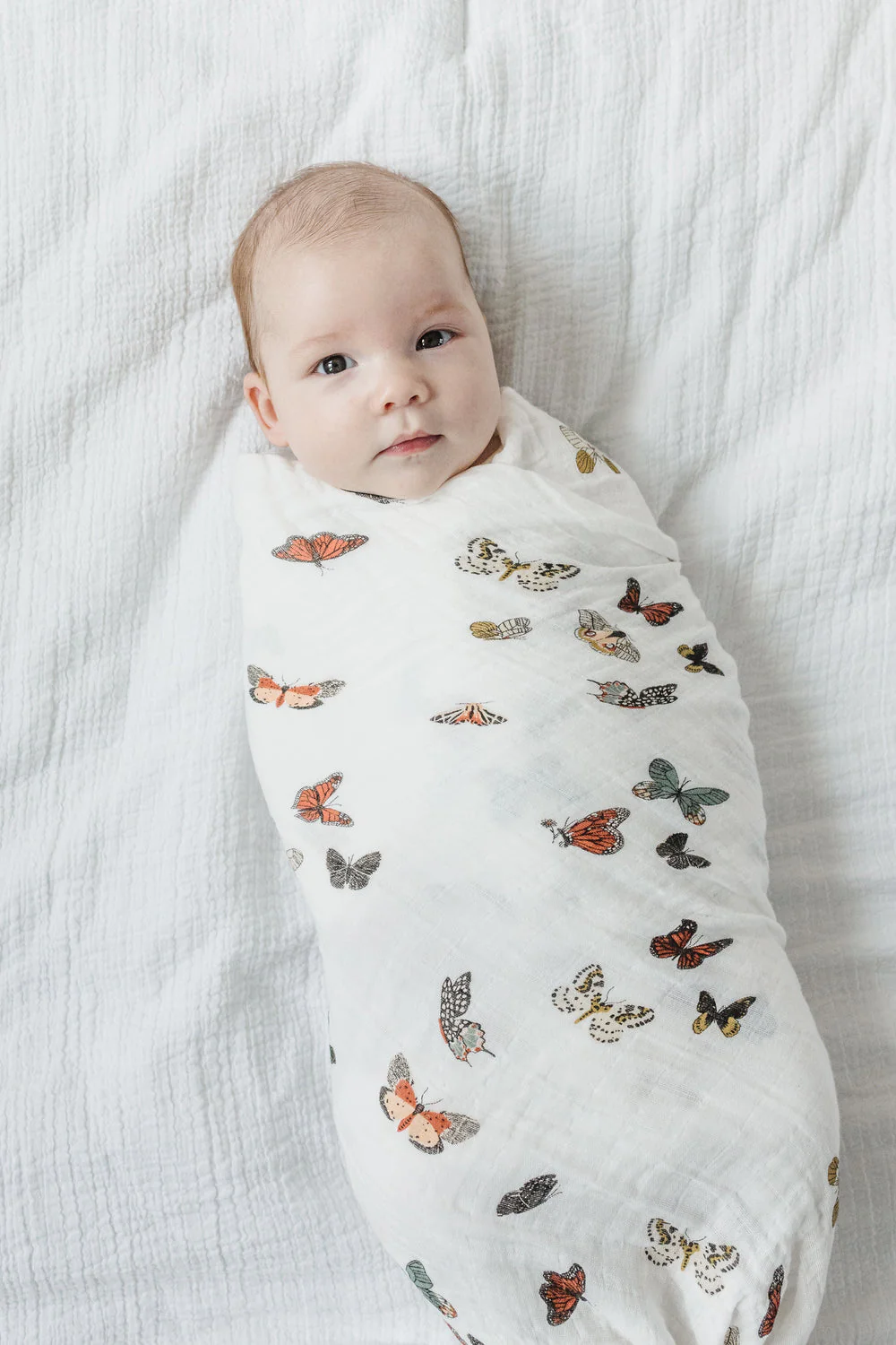 Butterfly Migration Swaddle by Clementine Kids - Image 2