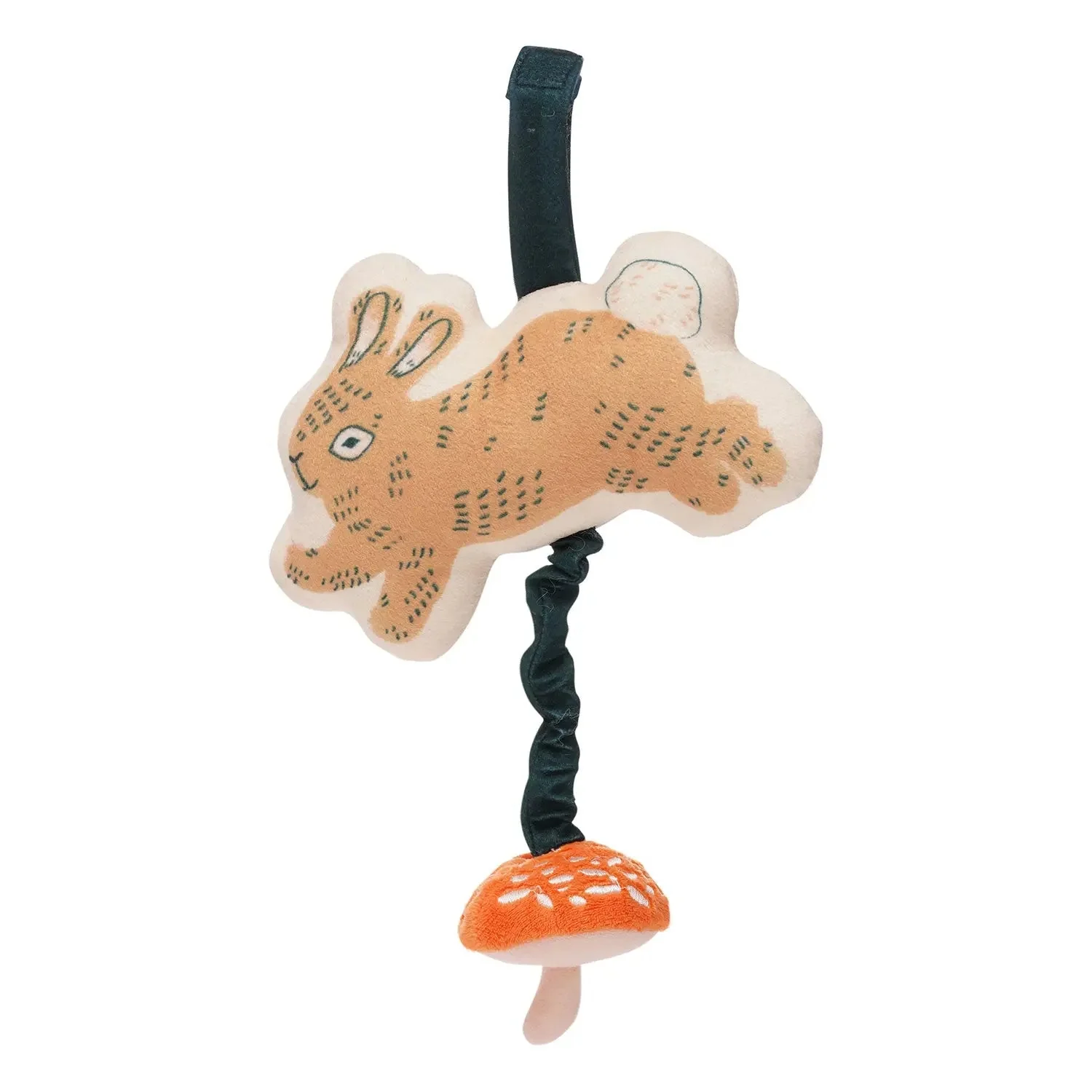Button Bunny Musical Pull Toy by Manhattan Toy - Image 2