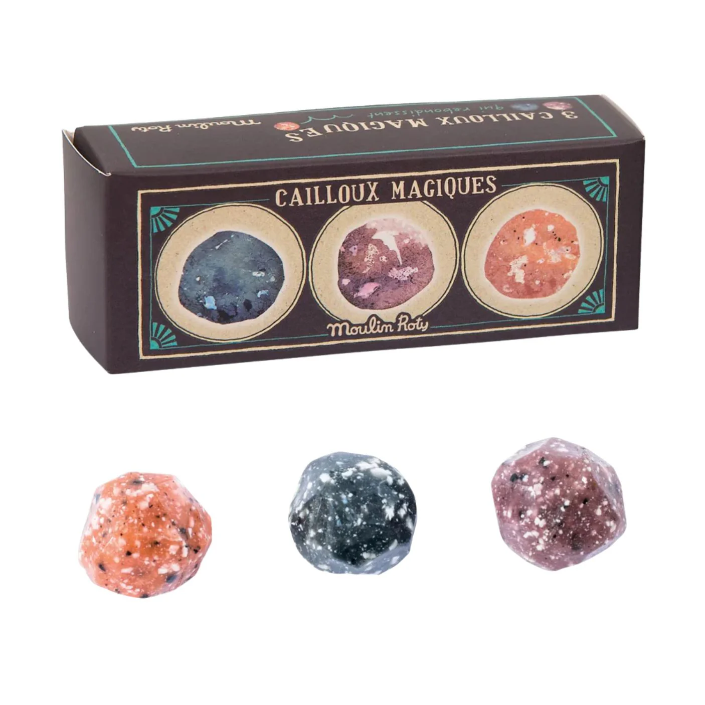 Cailloux Magiques Bouncing Balls by Moulin Roty