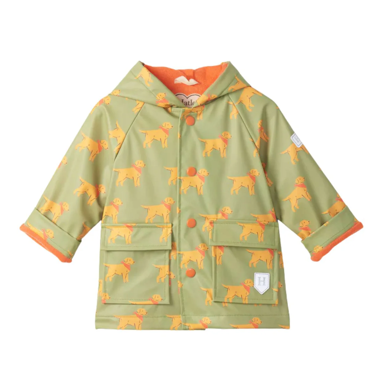 Camping Puppy Snap Rain Coat by Hatley
