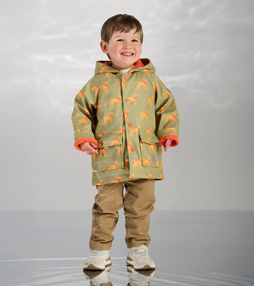 Camping Puppy Snap Rain Coat by Hatley - Image 2