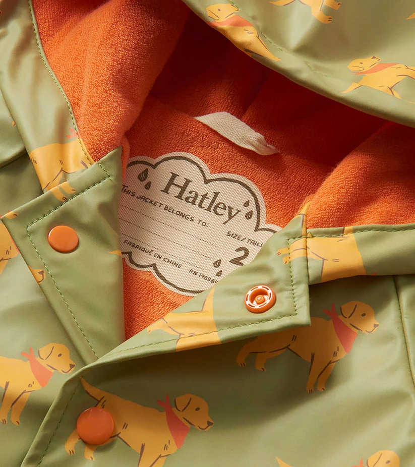Camping Puppy Snap Rain Coat by Hatley - Image 4