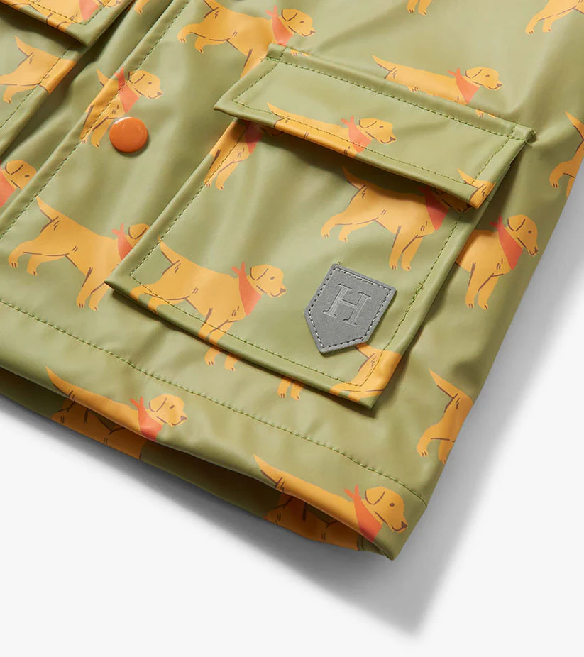 Camping Puppy Snap Rain Coat by Hatley - Image 5