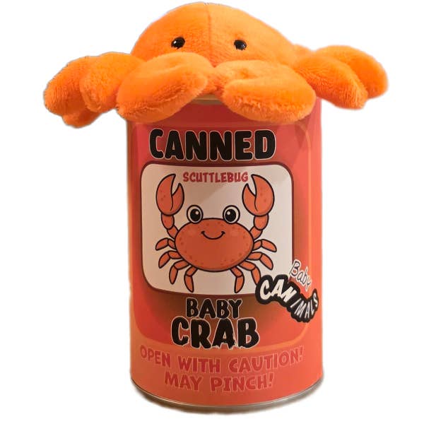 Canned Baby Crab Plush Toy in Can With Jokes - Image 4