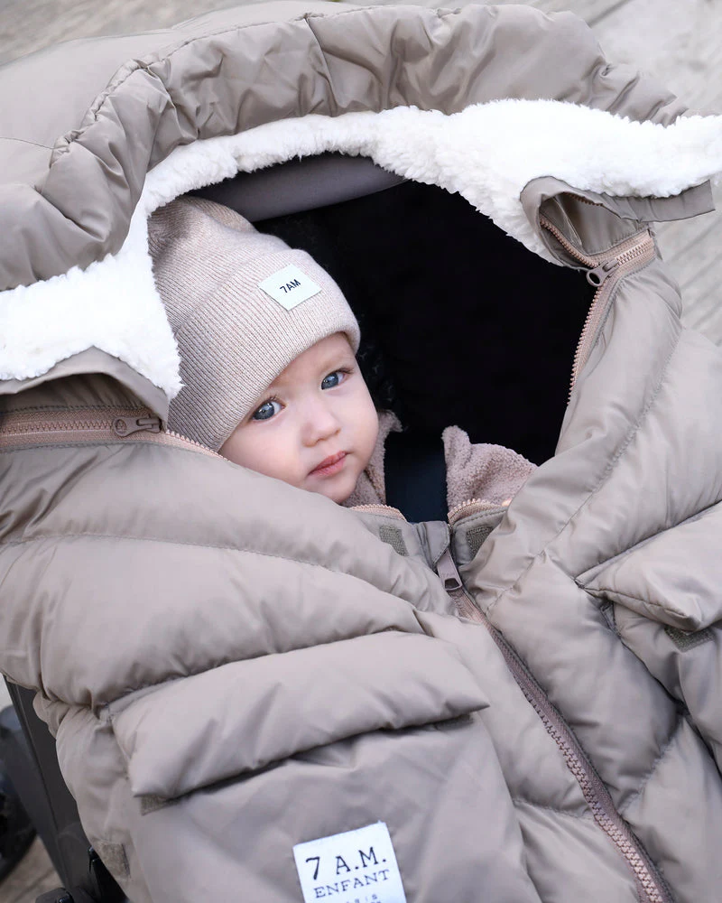 Car Seat Cocoon - Chestnut by 7AM Enfant - Image 6